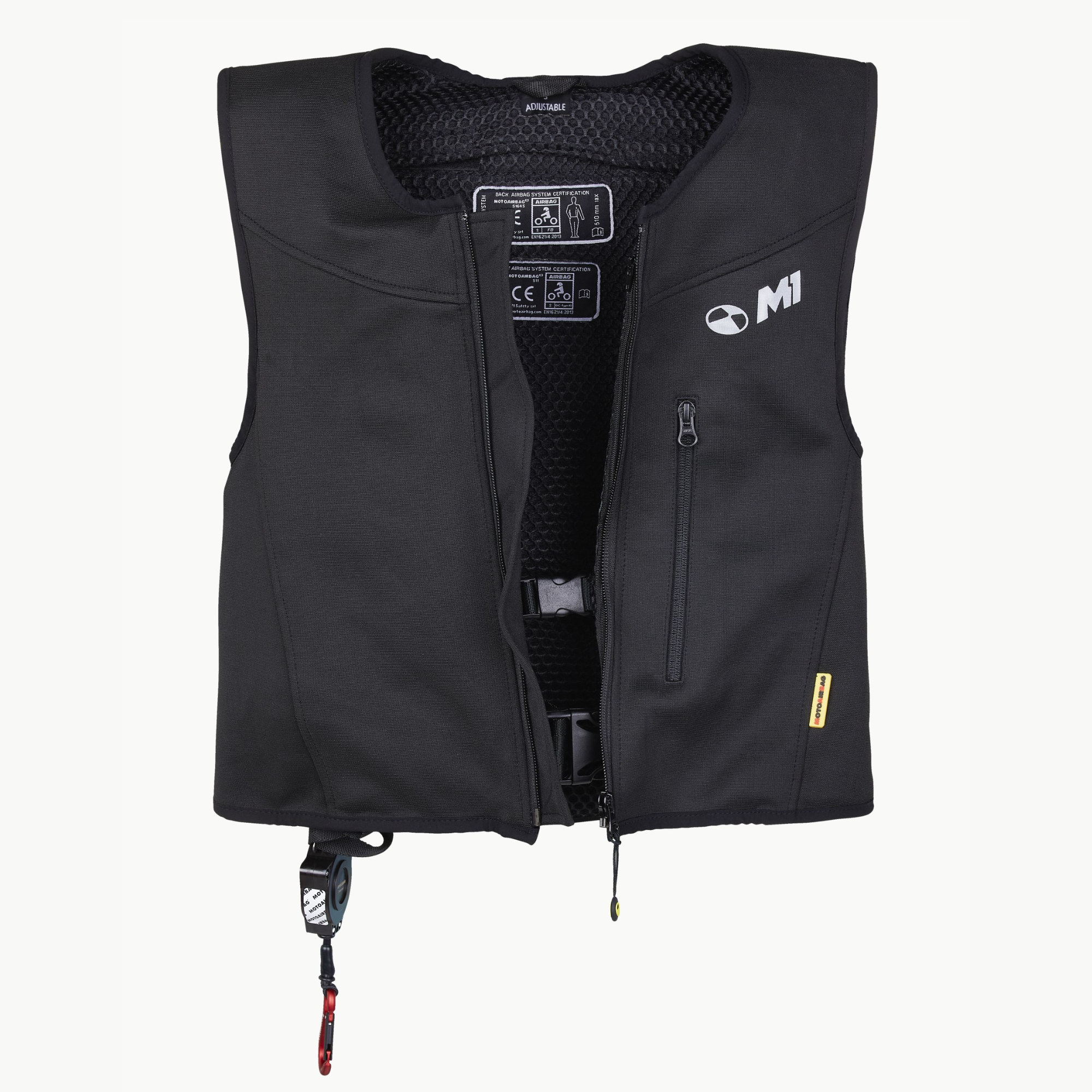 GILET AIRBAG NOIR M1 FAST-LOCK MOTOAIRBAG
