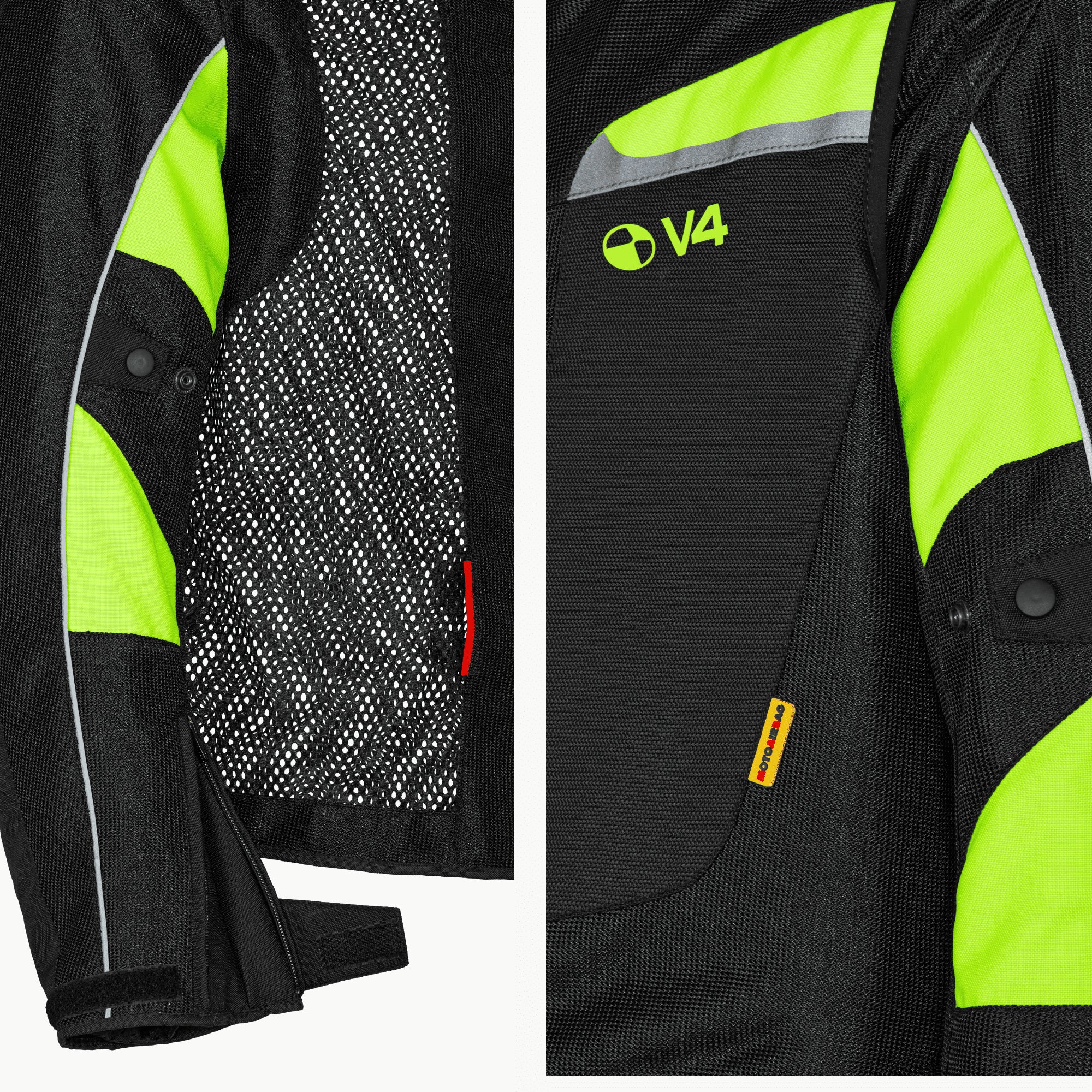 Veste Airbag Moto Gris Noir